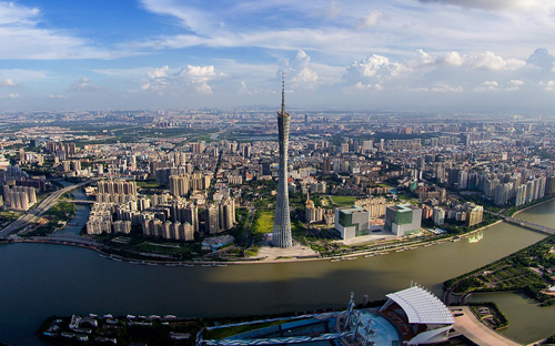 Guangzhou New TV Tower" (also known as "Xiaonanyao" or "The Slender Waist